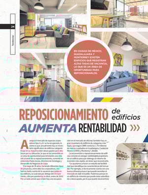 Reposicionamiento de edificios aumenta rentabilidad
